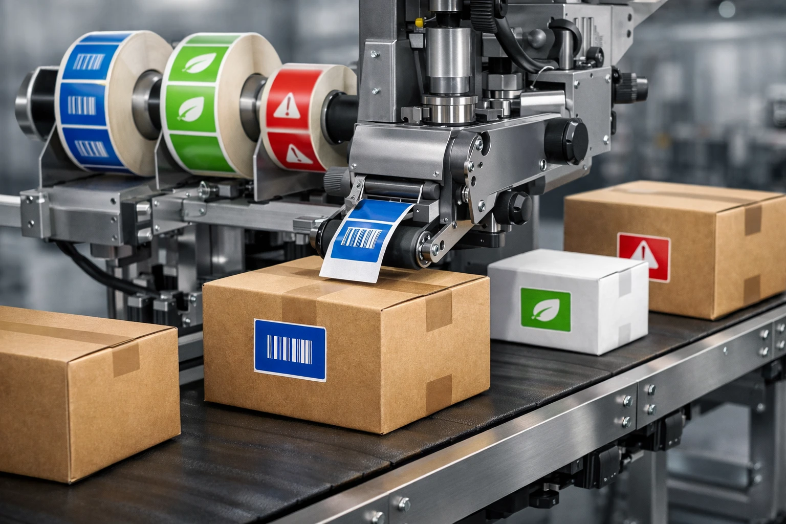 Наклейки на коробки